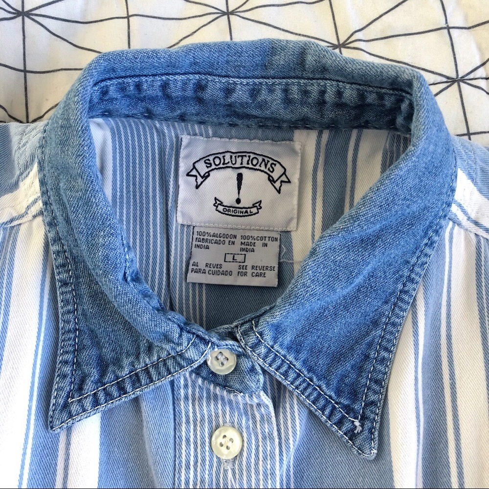 *sold* Striped button down - Picture 2 of 4